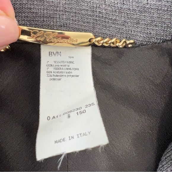 LES COPAINS* Wool Blazer Jacket - Picture 6 of 8